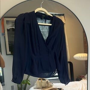 J. Crew Deep Blue Women's Blouse